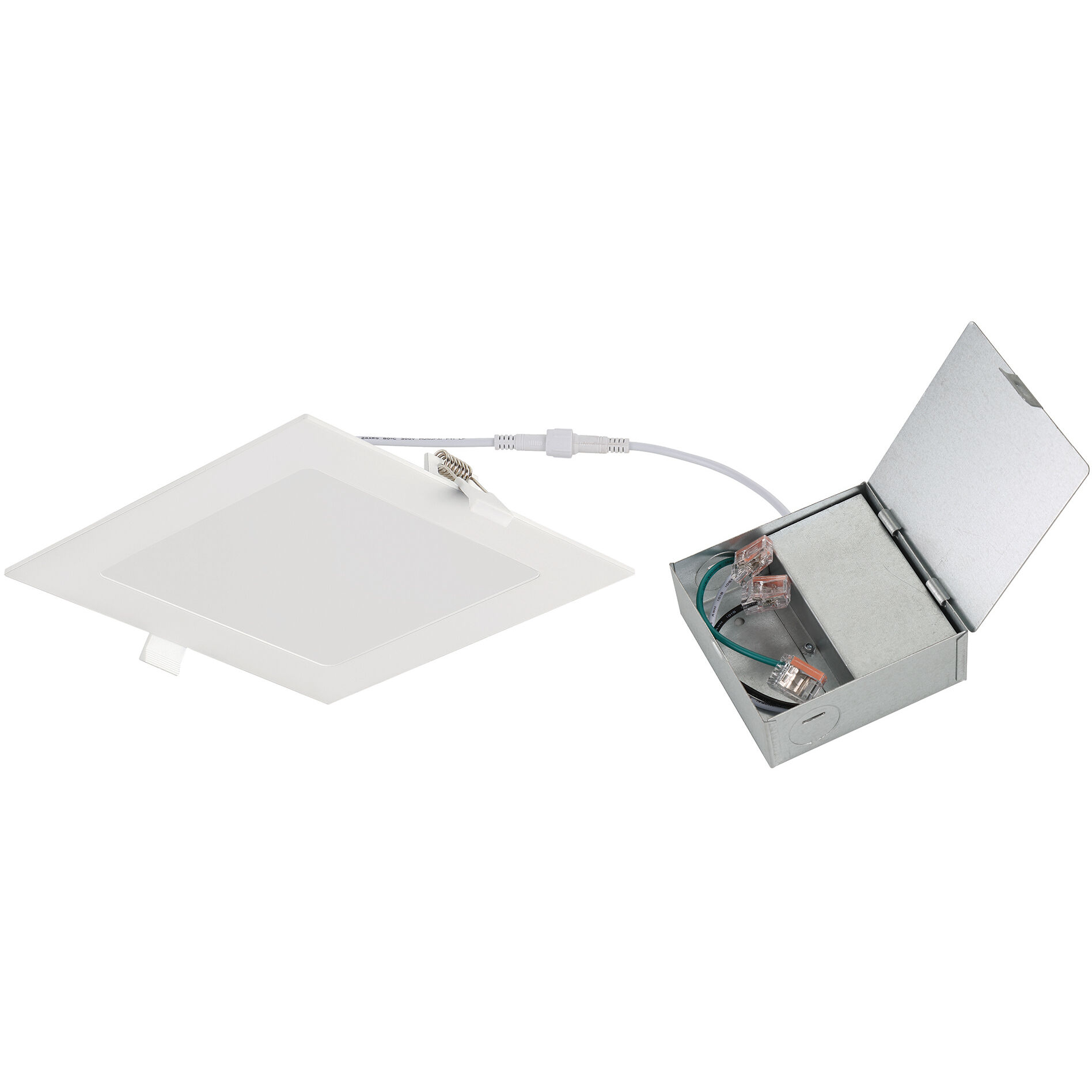 EnviroLite LED 6.85 inch White Slim Panel Downlight Ceiling Light