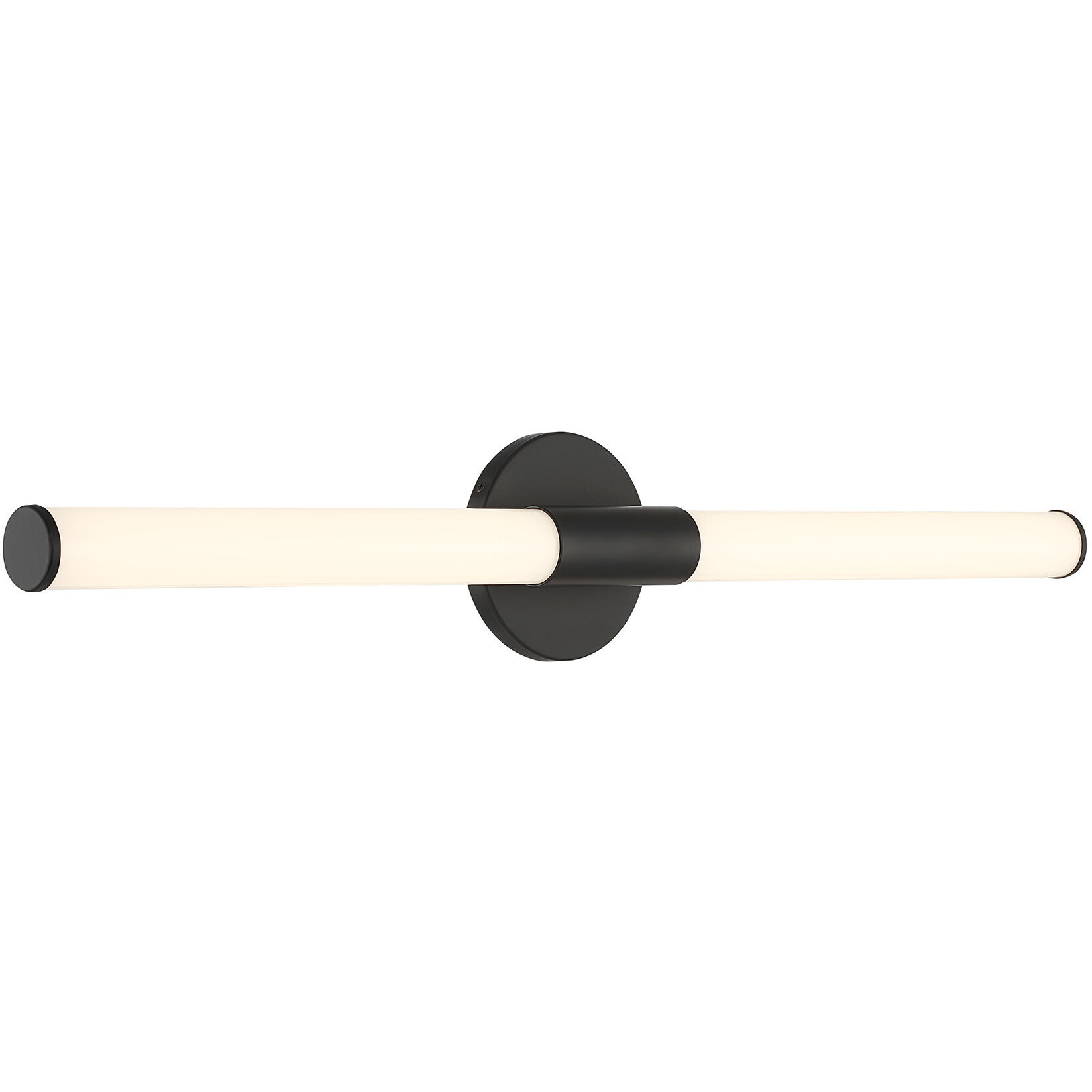 Connor LED 30 inch Matte Black Vanity Light Wall Light