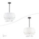 Fontana 4 Light 18 inch Bronze Pendant Chandelier Ceiling Light