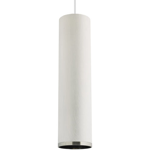 Dobson LED 3 inch Satin Nickel and Clear Pendant Ceiling Light, Grande
