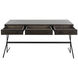 Frank 62.5 X 31 inch Ebony Walnut Desk