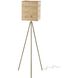 Bondi 65 inch 100.00 watt Antique Brass Floor Lamp Portable Light