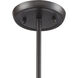 Zumbia 1 Light 8 inch Oil Rubbed Bronze Mini Pendant Ceiling Light