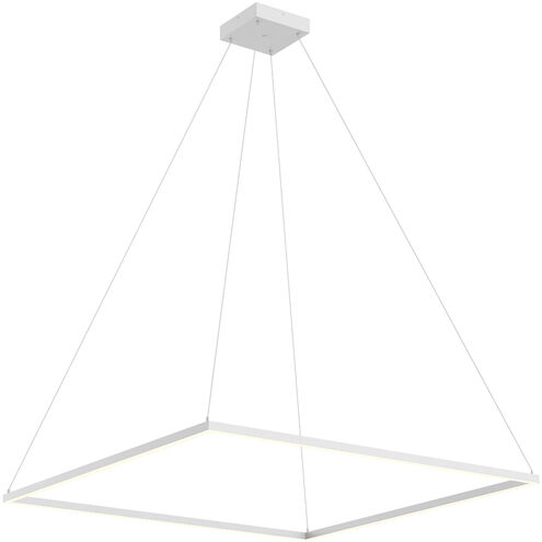 Piazza LED 47.25 inch White Pendant Ceiling Light