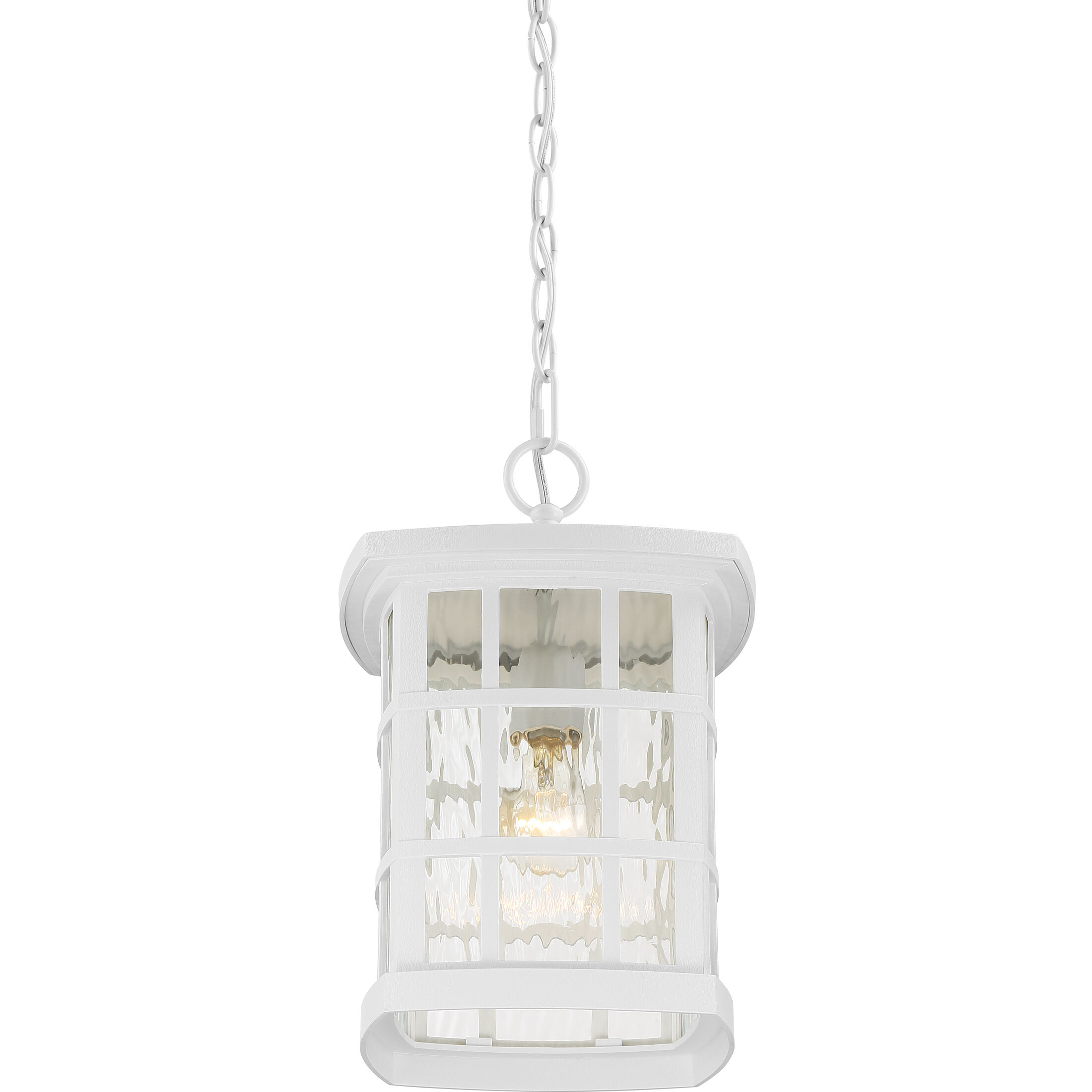 Stonington 1 Light 9.5 inch Matte White Hanging Lantern Ceiling Light