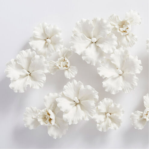 Lily White Wall Decor, Small