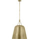 Sean Lavin Sospeso 1 Light 20 inch Natural Brass Line-Voltage Pendant Ceiling Light