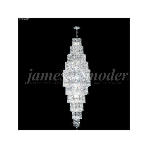 Prestige 58 Light 26 inch Silver Large Entry Crystal Chandelier Ceiling Light, Large