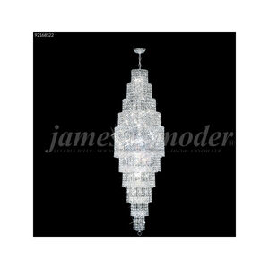 Prestige 28 Light 20 inch Silver Large Entry Crystal Chandelier Ceiling Light, Large