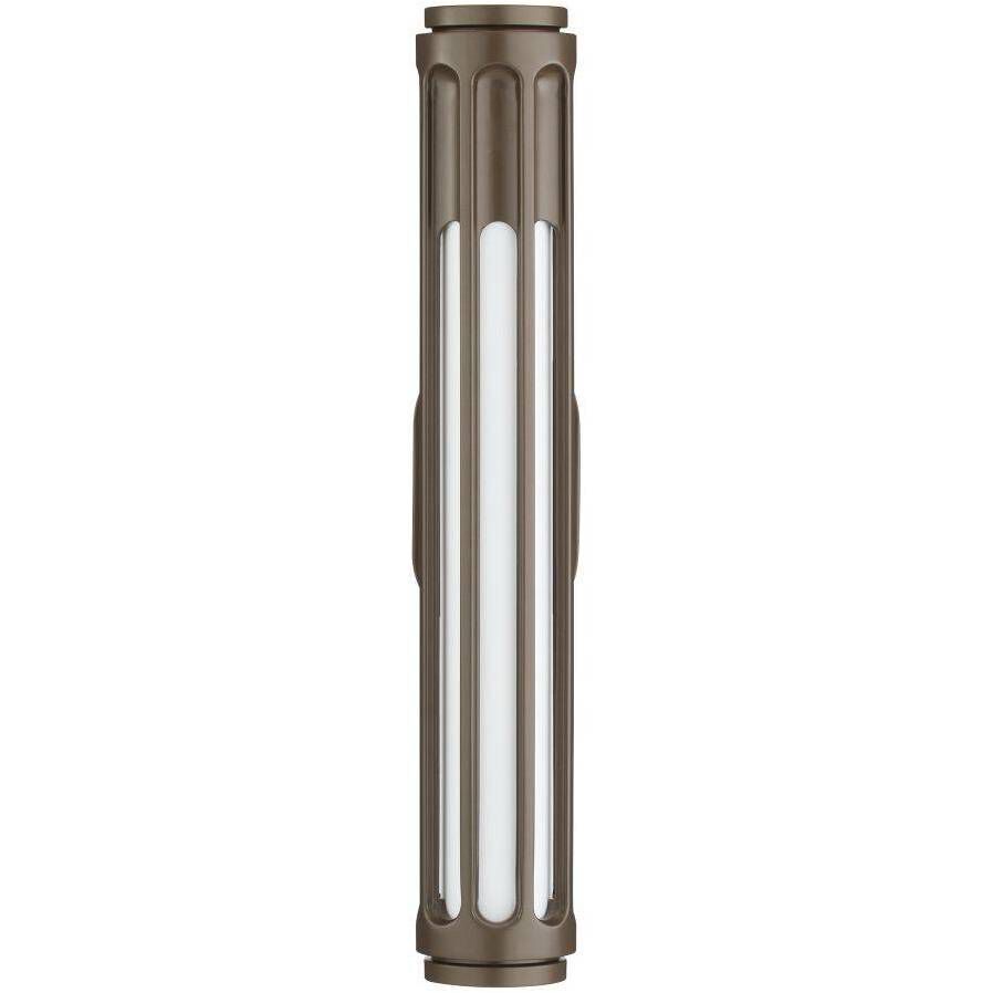 Inset 1 Light 25.5 inch Marine Grade Aged English Bronze Outdoor Sconce