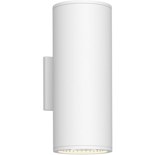 Nordic LED 12 inch White Exterior Wall Light