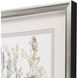 Florals Collection Blue Framed Art