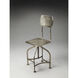 Industrial Chic Pershing Industrial Chic Metalworks Accent Chair