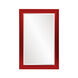 Avery 42 X 28 inch Glossy Red Wall Mirror
