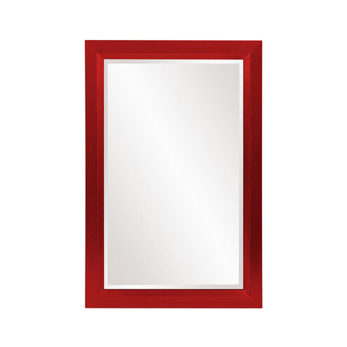 Avery 42 X 28 inch Glossy Red Wall Mirror