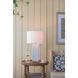 Minimalist 28 inch 60 watt White Table Lamp Portable Light