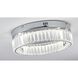 Canada LED 15.75 inch Chrome Flush Mount Ceiling Light