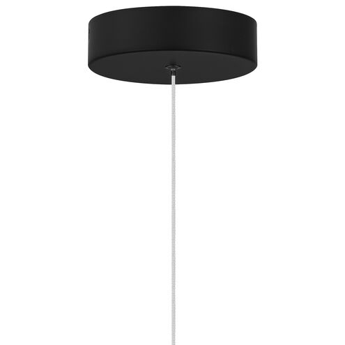 Calista LED 8 inch Matte Black Mini Pendant Ceiling Light