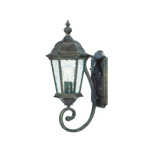 Telfair 1 Light 22 inch Black Coral Exterior Wall Mount