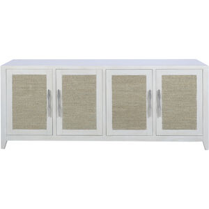 Joyner 72 X 18 inch White with Natural Credenza