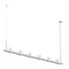 Intervals LED 96.25 inch Satin White Pendant Ceiling Light