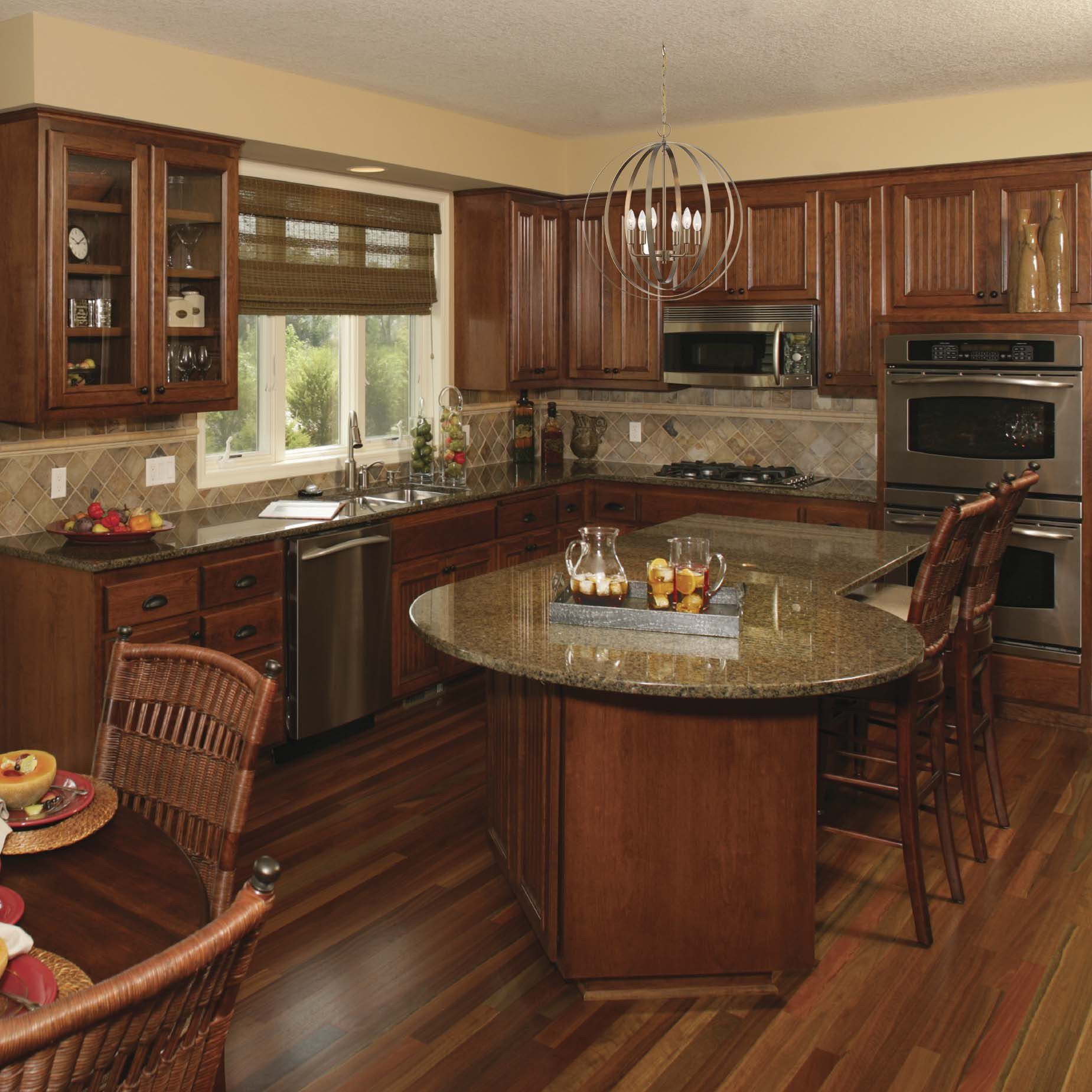 Pendleton 6 Light 22 inch Burnished Brass Pendant Ceiling Light