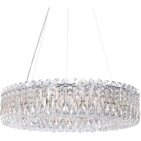 Sarella 12 Light 24 inch White Chandelier Ceiling Light in Swarovski