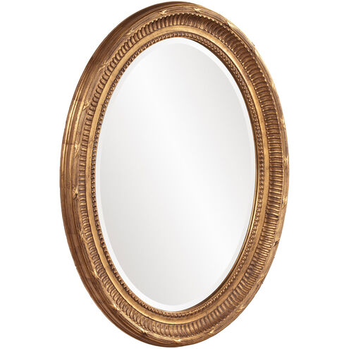 Nero 34 X 26 inch Country Gold Wall Mirror