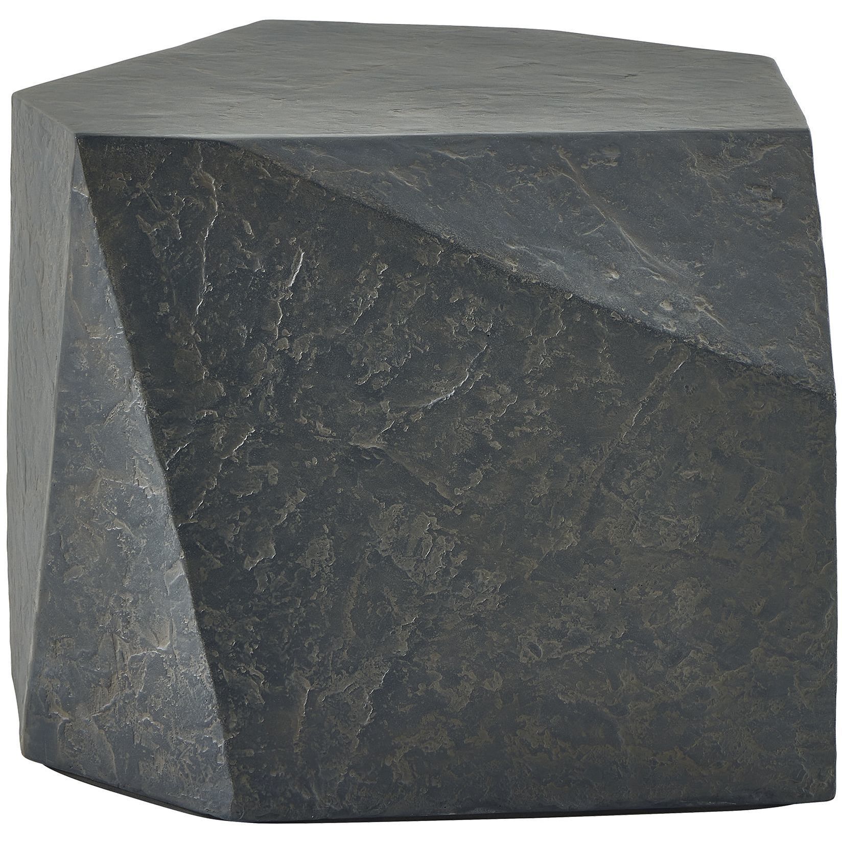 Parra 24 X 18 inch Natural Slate Outdoor Side Table