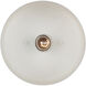 Agna 1 Light 8 inch Matte White Flush Mount Ceiling Light