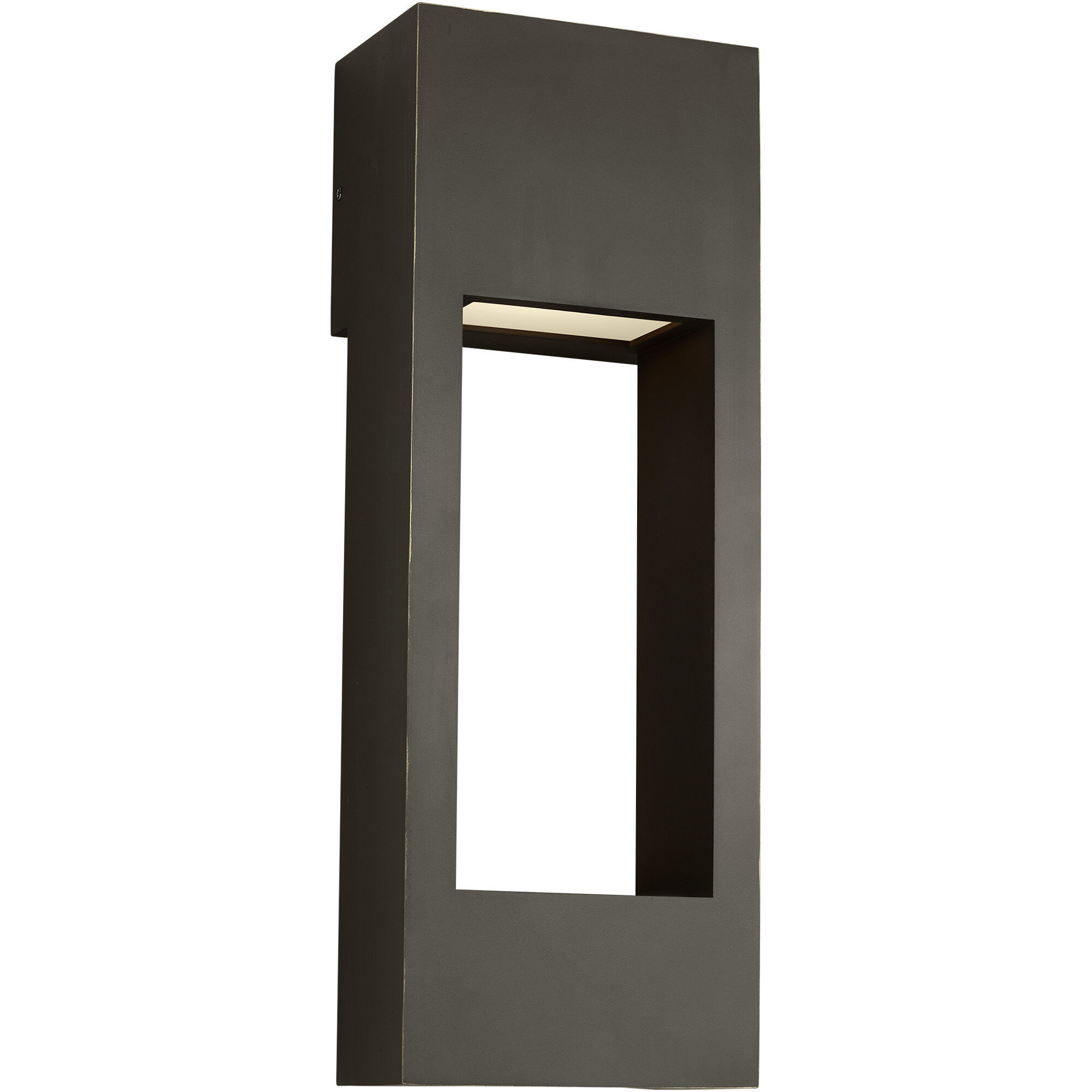 Testa LED 20 inch Antique Bronze Outdoor Wall Lantern