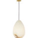 Sean Lavin Alina LED 8.5 inch Hand Rubbed Antique Brass Line-Voltage Pendant Ceiling Light in LED included