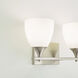 Drew & Jonathan Toffino 2 Light 16 inch Brushed Steel Wall Bath Fixture Wall Light