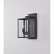 Canada 2 Light 17 inch Bronzed Black Outdoor Wall Sconce