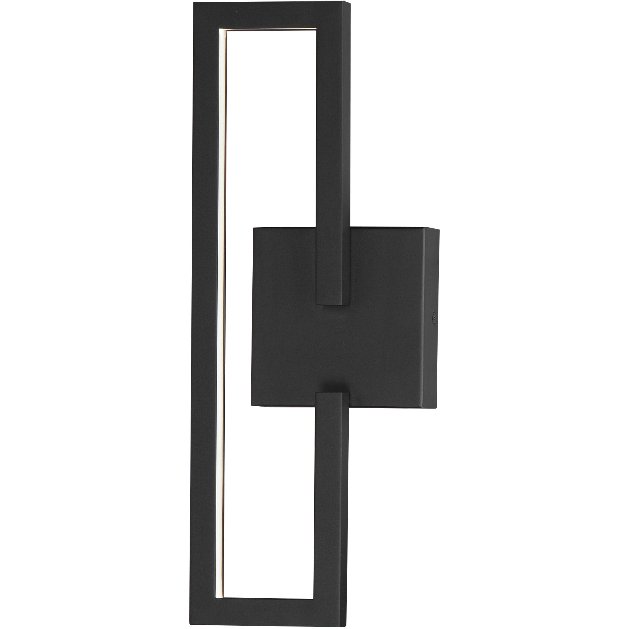 Penrose LED 7 inch Black ADA Wall Sconce Wall Light