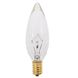Lumos Incandescent BA9 1/2 Candelabra E12 7.5 watt 120V 2700K Light Bulb