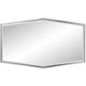 Dekland 46.75 X 27.75 inch Silver Mirror