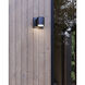 Griffith LED 3.5 inch Textured Black Exterior Wall 