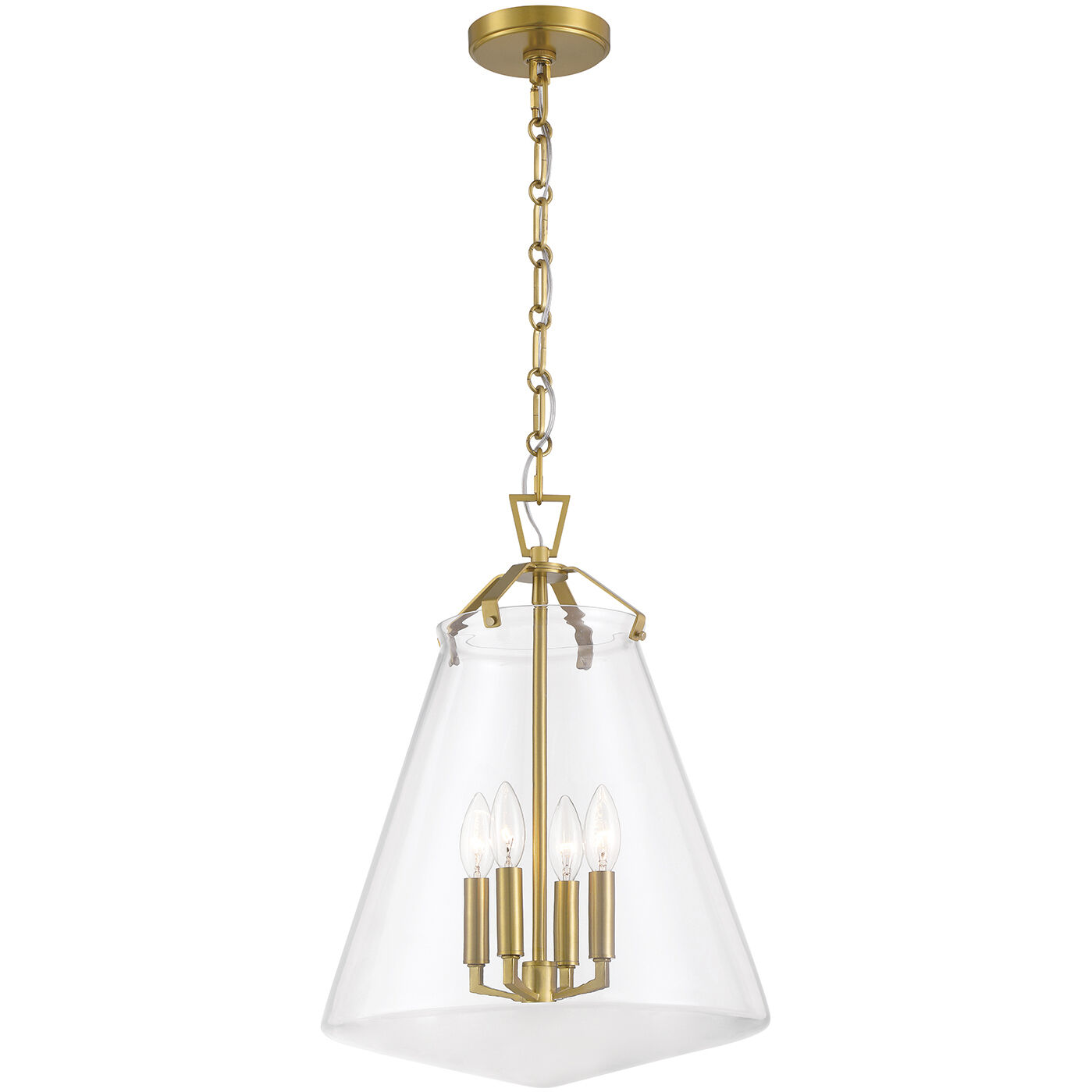 Voss Pendant Ceiling Light in Luxe Gold