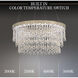 Signature Pavona LED 36 inch Tourmaline Chandelier Ceiling Light