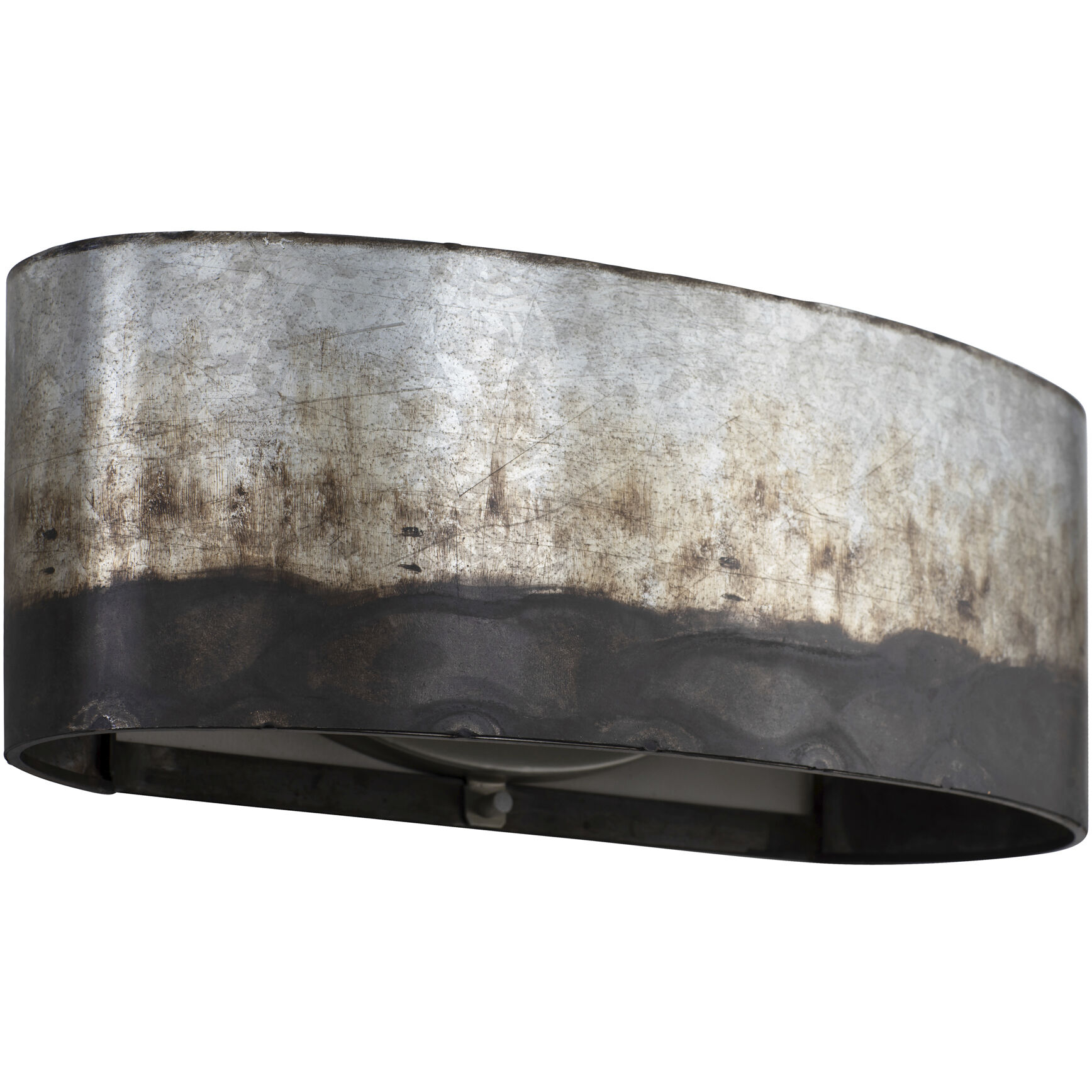Cannery 2 Light 16 inch Ombre Galvanized Bath Vanity Light Wall Light