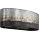 Cannery 2 Light 16 inch Ombre Galvanized Bath Vanity Light Wall Light