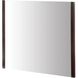 Indus 36 X 31.5 inch Brown with Mirror Wall Mirror