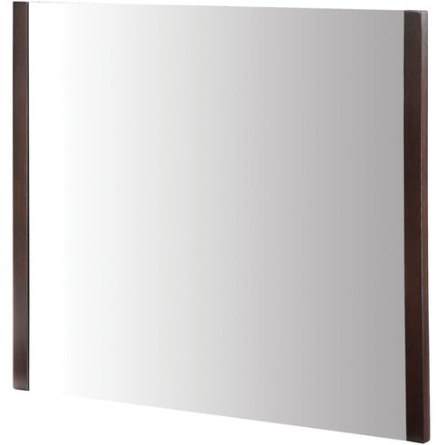 Indus 36 X 31.5 inch Brown with Mirror Wall Mirror