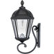 Royal 1 Light 21 inch Black Outdoor Wall Sconce