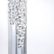 Forever Zoe 37.4 inch 7 watt Polished Chrome Table Lamp Portable Light