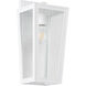 Bravo 1 Light 14.5 inch White Outdoor Wall Lantern