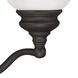 Essex 2 Light 15.25 inch Bronze Vanity Sconce Wall Light