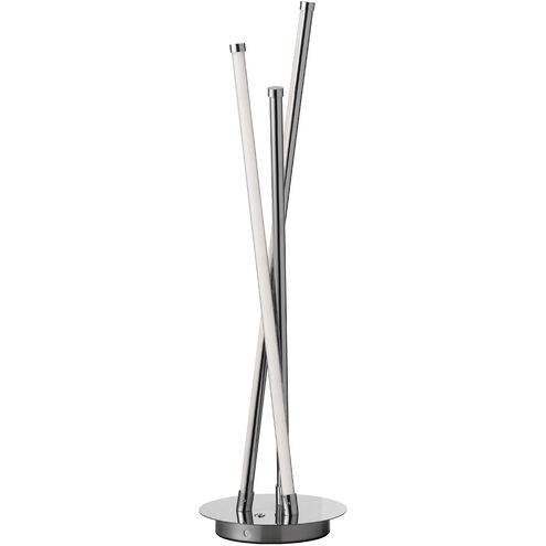Cerena 25.5 inch 4.67 watt Polished Chrome Table Lamp Portable Light