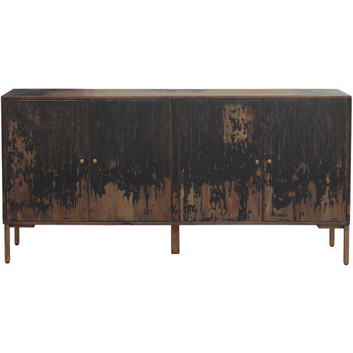 Artists 71 X 16 inch Black Sideboard